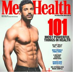 John Abraham Body, Fitness Before After, Bollywood Men, Blast Belly Fat, Health Magazine Cover, John Abraham