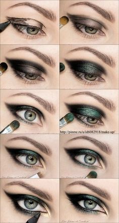 Goth Eye Makeup, Makeup Secret, Hooded Eye Makeup, Simple Eye Makeup