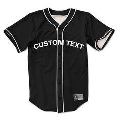 Full Color Sublimation Baseball Jersey Collegiate Black Baseball Jersey, Collegiate Black Baseball Jersey For College, Collegiate Black Baseball Jersey For Sports Season, Black Collegiate Baseball Jersey For College, Black Baseball Season Team Jersey, Black Team Spirit Jersey For Baseball Season, Black Jersey For Baseball Season With Team Spirit, Black Baseball Jersey For College Sports Season, Black Varsity Baseball Jersey For College