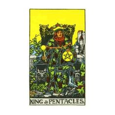 the king of pentacles tarot card