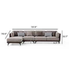 Palette Air Leather Sectional