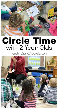 How to have circle time with 2 year olds: Toddler teachers, take a look at these tips for circle time in the classroom! Keep it simple and fun! Toddler Circle Time, Toddler Lessons, Toddler Teacher, Toddler Class, Toddler Classroom, Teaching Toddlers