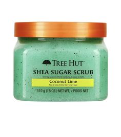 Scrub Coconut, Shea Sugar Scrub, Best Body Scrub, Ideal Bedroom, Shower Products, Scrub Corpo, Lime Tree, Exfoliating Body Scrub, Sugar Scrubs