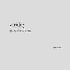 the words viridity are written in black and white on a light gray background