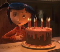 Coraline, Birthday Cake, Cake, Birthday