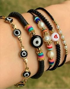 Diy Jewelry Beads Bracelet, قلادات متدلية, Resin Accessories, Bracelets Handmade Diy, Beaded Necklace Diy, Diy Bracelets Easy, Diy Bracelet Designs, Beads Bracelet Design