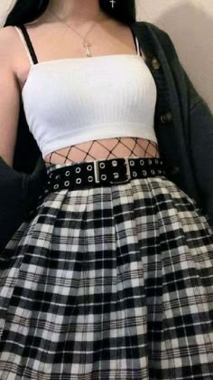 Egirl Fashion, E Girl Outfits, Swaggy Outfits, Mode Inspo, Alternative Outfits, Teenage Fashion Outfits, Edgy Outfits, Teen Fashion Outfits, Kawaii Fashion