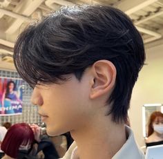 The Haircut, Korean Short Hair, Mens Hairstyles Thick Hair, Wavy Hair Men, Men Hair Color