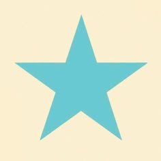 a blue star on a white background