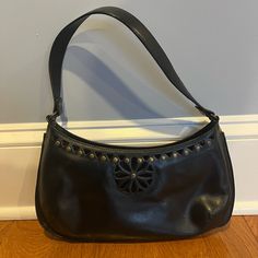 Brand New, Never Used. Maxx Ny Brand. Elegant Black Hobo Bag With Snap Closure, Black Leather Hobo Bag With Snap Closure, Pretty Fits, Navy Blue Purse, Black Satchel, Leather Satchel Handbags, Brown Leather Handbags, Blue Purse, Brown Shoulder Bag