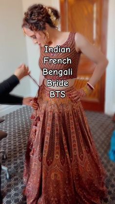 Bridal behind the scenes #bridal #bride #indianwedding #indian #wedding #reels #videos #bts #makeup #makeupartist Ballywowhmua on TikTok Bts Makeup, Bengali Bride