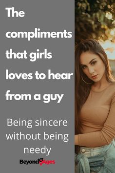 Most guys are terrible at complimenting girls. They immediately go for the most obvious things and it's always something she's heard a thousand times. If you want to compliment a single girl the right way you need to be smart about it. These are 10 great ways to compliment a woman that you should try first. Stand out from the crowd and avoid being some dork that just showers her with the same compliments. Compliments For Girls, Compliments For Her, Single Girls, Single Girl, A Guy Who, Style Mistakes, Every Man, Body Language, Single Women