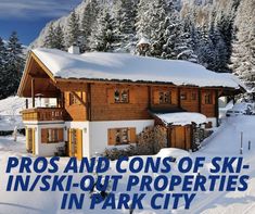 Park City Real Estate, a real estate agency in Park City Utah, shares information about the benefits and a few drawbacks of purchasing a ski-in/ski-out property in Park City. Deer Valley, Grand Hyatt, Park City Utah, East Village, Local Guide, Pros And Cons, Park City