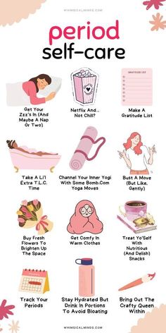 Period Hacks For School, Self Care Day Routine, Period Self Care, Self Care Night Routine, Hacks For School, Self Care Night, Period Tips, Healthy Period, Self Care Kit