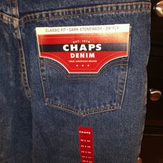 Size: W36 X L30 , Tags Still On Them And Never Worn Chaps Denim True American Brand, Chaps Jeans, Premium Denim Jeans, Men's Chaps, Chaps Ralph Lauren, Straight Fit Denim, Stretch Denim Pants, Ralph Lauren Denim, Light Jeans