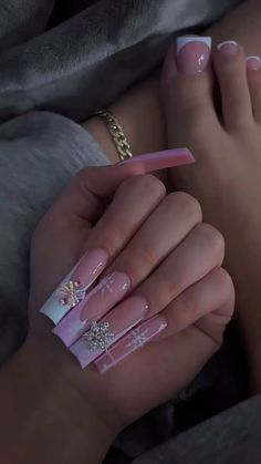 Cute Red Nails, La Nails, Hard Nails, Cute Acrylic Nail Designs, Pretty Gel Nails, Long Acrylic Nails Coffin, Soft Nails, Unique Acrylic Nails