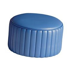 an inflatable pool with blue plastic cover