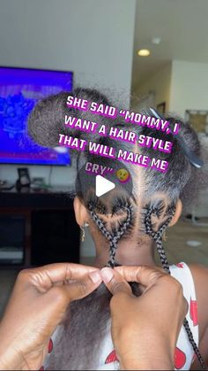 Braids For Black Kids Girl Hairstyles, Black Girls Hairstyles For Kids Braids, Back To School Braids For Kids, Girl Braids Hairstyles Kids Black Little Easy, Braids For Girls Hair Black, Lil Girls Hairstyles Black, Kid Natural Hairstyles, Braided Hairstyles For Little Black Girls Easy, Cute Braided Hairstyles For Kids Black