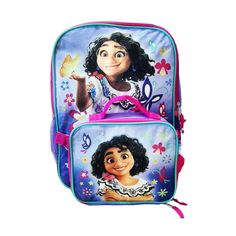 This backpack is the perfect combination of fashion and fandom! From going to school to tagging along on a mini family road trip, you will love carrying your essentials in this fun Disney Encanto backpack! This kid's backpack is designed with ample room for stowing your lunch, books, craft supplies, and other essentials. Ideal for school, travel, outdoors, summer camps, or just having fun! Officially licensed. Costume Accessories Diy, Lunch Kit, Disney Encanto, Family Road Trip, Science Toys, Mickey Mouse Minnie Mouse, Going To School, Summer Camps, Travel Outdoors