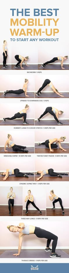 a woman doing the best workout to start any workout with her arms and legs up