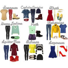 Superhero Inspired Outfits, Marvel Bounding, Movie Character Outfits, Bond Outfits, Comic Con Outfits, Disney Bound Outfits Casual, Disneybound Outfits, Marvel Oc