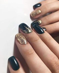 New Years Nails, Nagellack Trends, Fall Gel Nails, Beauty Party, Grunge Nails, Manicure Nails