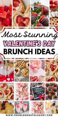 the most stunning valentine's day brunch ideas