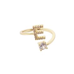 This ring will make a lasting and thoughtful gift that will be treasured forever. The open ends mean it adjusts to fit most sizes.  Elevate your style with our Gold Plated Adjustable Personalized Initial Ring, a timeless accessory that adds a personal touch to your jewelery collection.  This jewellery arrives beautifully packaged and ready to gift. Combine a few initial rings together to make unique gift for your bridesmaids for your special day. It would also make a really thoughtful and meanin Personalized Initial Ring, Initial Rings, Initial Ring, Mean It, Timeless Accessories, Cleaning Jewelry, Gifts For Mum, Best Friend Gifts, Gifts For Wife