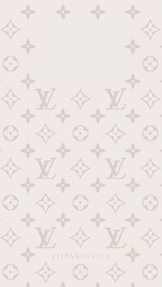 the louis vuitton wallpaper is white and pink