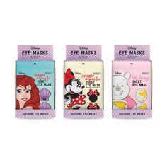 Disney Eye Masks - BFF Here Disney Eye, Mad Beauty, Disney Eyes, Winnie The Pooh Honey, Irritated Eye, Green Tea Bags, Disney Makeup, Lip Smackers, Popsugar Beauty