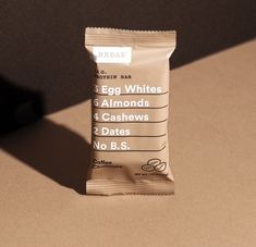 an egg white bar sitting on top of a counter