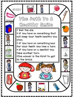 Dental Health Week, Dental Health Preschool, Dental Health Activities, Health Game, Dental Health Month, Health Unit, Hip Hip Hooray, Health Class, Health Activities