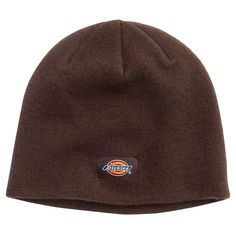 PRICES MAY VARY. Low profile Dickies woven logo label at front Head Circumference: 23" Men’s Beanie, Dickies Beanie, Skull Beanie, Streetwear Hats, Brown Beanie, Mens Beanie, Logo Label, Head Circumference, Christmas List