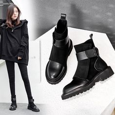 Black Boots Outfit, Tennis Skirt Outfit, Kardashian Kollection, Funky Shoes, Long Boots, Shoes With Jeans, Mode Vintage, Calf Boots