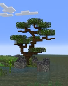 an image of a tree in the middle of a field