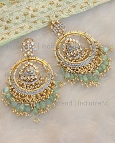 Antique Jewellery Designs, Earrings Indian