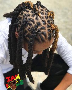 Half Dreads, Long Dreadlocks, Natural Crown, Lock Styles, Loc Styles For Men