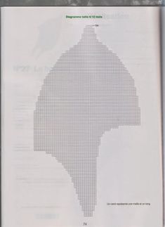 the back cover of a book with an image of a cross stitch pattern on it