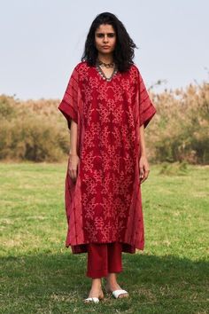 Kaftan Kurti, Tassels Fashion Clothing, Maternity Overalls, Women Kurti, Cotton Kurtis, Long Kurta