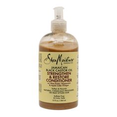 Shea Moisture Jamaican Black Castor Oil Conditioner is enriched with Peppermint extracts, Jamaican castor oil, Shea Butter and many other natural ingredients. You can buy it at just £11.99 from Cosmetize and you can also avail FREE shipping in the UK on shopping above £20. Jamaican Castor Oil, Make Hair Grow, Natural Hair Regimen, Jamaican Black Castor Oil, Black Castor Oil, Black Oil, Hair Shop