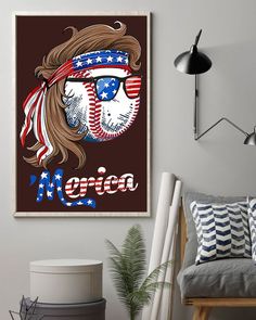 Baseball Mullet 4th Of July American Flag Merica Fathers Day - Chocolate #science #running #swimming baseball girlfriend, baseball cards, baseball ideas Baseball Mullet, Famous Baseball Quotes, Baseball Tattoos