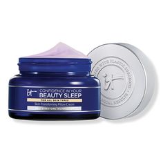 Confidence in Your Beauty Sleep Night Cream - IT Cosmetics | Ulta Beauty Best Night Cream, Wrinkle Repair, Nighttime Skincare, Olay Regenerist, Beauty Sleep, Skin Care Steps, It Cosmetics, Facial Moisturizers, Younger Looking Skin