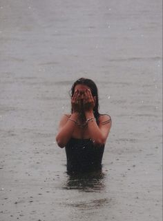 #rain #swim #rainyday #lake #newhampshire #usa #aesthetic #blackandwhite #wet #instagram Photos In The Rain Aesthetic, Rain Lake Photoshoot, Rainy Lake Photoshoot, Photo Shoot In The Rain Ideas, Raining Beach Pictures, Beach And Rain Aesthetic, Rain On Beach Aesthetic, Pictures To Take In The Rain, Swimming In The Rain Aesthetic