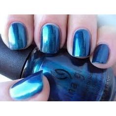 China Glaze Eyes Like Sapphires is a royal blue shimmer nail polish color. From the China Glaze We Adorn You Collection. Glazed Eyes, Glaze Nail Polish, China Glaze Nail Polish, Shimmer Nail Polish, Nail Shimmer, China Glaze, Nail Polish Colors, Makeup Nails, Pretty Nails