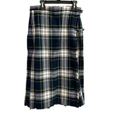 Classic Vintage Talbots tartan wool kilt wrap skirt in size S. Iconic green and blue pattern with buckle fastenings and pleats to add dimension. * Vintage Talbots design * Tartan pattern in green and blue * Made from warm, quality wool * Wrap skirt with buckle fastenings * Pleated detail for added drama * Size S Size tag is MISSING! Please use measurements for accuracy of fit! Features:         * Tags: Vintage Talbots Skirt, Tartan Wool Skirt, Size S Skirt, Green and Blue Skirt, Pleated Skirt, Buckle Fastening Skirt, Wool Wrap Skirt, Talbots Wrap Skirt, Small Talbots Skirt, Vintage Wrap Skirt, Green Tartan Skirt, Blue Tartan Skirt, Pleated Wrap Skirt         * Skirt Size: Womens S Condition: Pre-Owned Good Excellent, pre-loved condition Thank you for checking out my shop! Green Tartan Skirt, Vintage Wrap Skirt, Wool Wrap Skirt, Skirt With Buckle, Tartan Skirt, Blue Tartan, Skirt Pleated, Wool Wrap, Wool Skirt