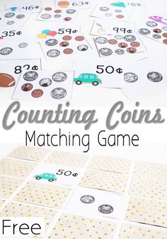 counting coins game for kids to practice counting