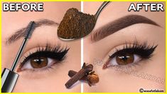 Eyebrow Growth Remedies, Strong Eyebrows, Grow Eyelashes Naturally, Oil For Eyelash Growth, Grow Eyebrows Faster, How To Make Eyebrows, Eyebrow Hair Growth, Grow Eyebrows, Natural Eyebrows Growth