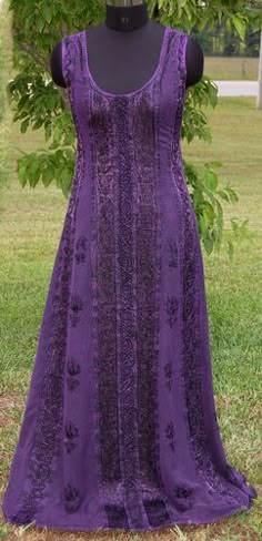 Purple Braja Dress from Magical Omaha Purple Embroidered Dress, Purple Sundress, Purple Stuff, Purple Things, Purple Tank, Pretty Purple