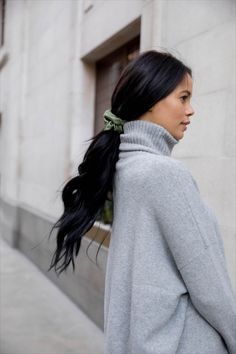 Low ponytails for winter hairstyles at vixen and blush Messy Waves, Low Ponytail, Winter Hairstyles, Free Hair, Hair Trends, Hair Looks