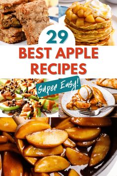 A collage of apple recipes including caramel-drizzled apple nachos, apple pie, and slow-cooked cinnamon apples, showcasing delicious ways to use fresh fall apples. Mcintosh Apple Recipes, Caramel Apple Nachos, Delicious Apple Recipes, Slow Cooker Apple Crisp, Apple Treats, Apple Cobbler Recipe, Apple Cider Donuts Baked